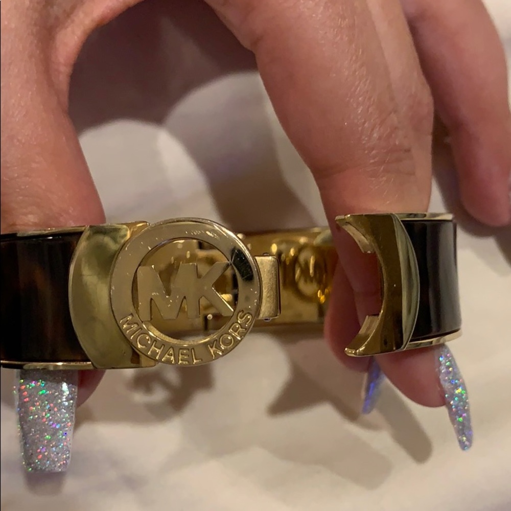 Michael Kors Tortoise Shell Cuff - image 7